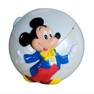 Mickey's Challenge Puzzle ball vintage